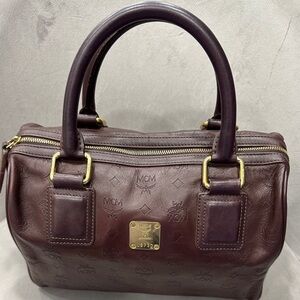 MCM Brown Leather Handbag